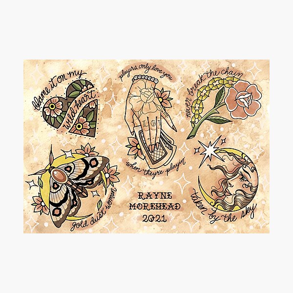 "Fleetwood Mac Flash Sheet" Photographic Print for Sale by raynemorehead Redbubble