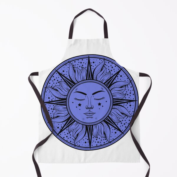 Item preview, Sun face (blue) designed and sold by ClothingJerown.