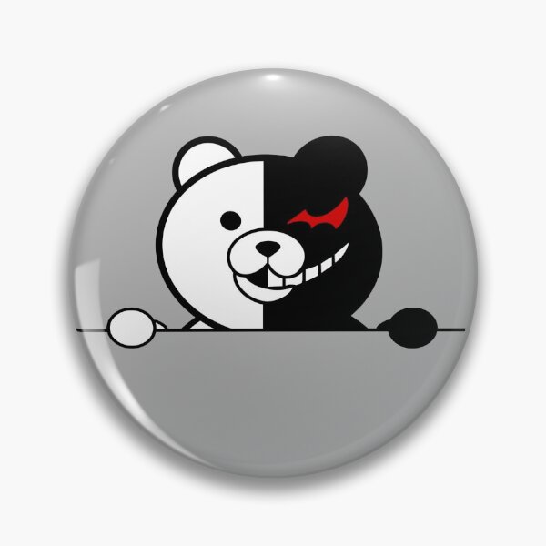 Item preview, Monokuma peeker designed and sold by DirkDesigns.