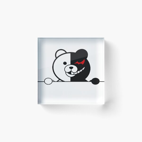 Item preview, Monokuma peeker designed and sold by DirkDesigns.