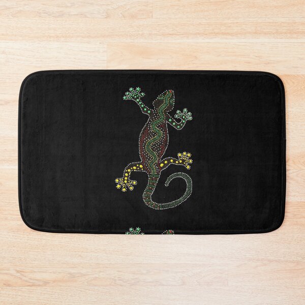 Item preview, australian aboriginal art lizard designed and sold by babidi34.