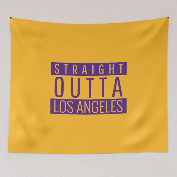 Item preview, Straight Outta Los Angeles Basketball designed and sold by ricknosis.