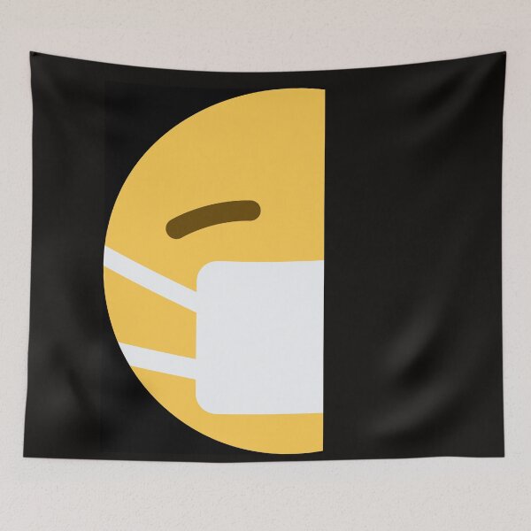 Item preview, Half masked emoji designed and sold by Isabelle Calisto.