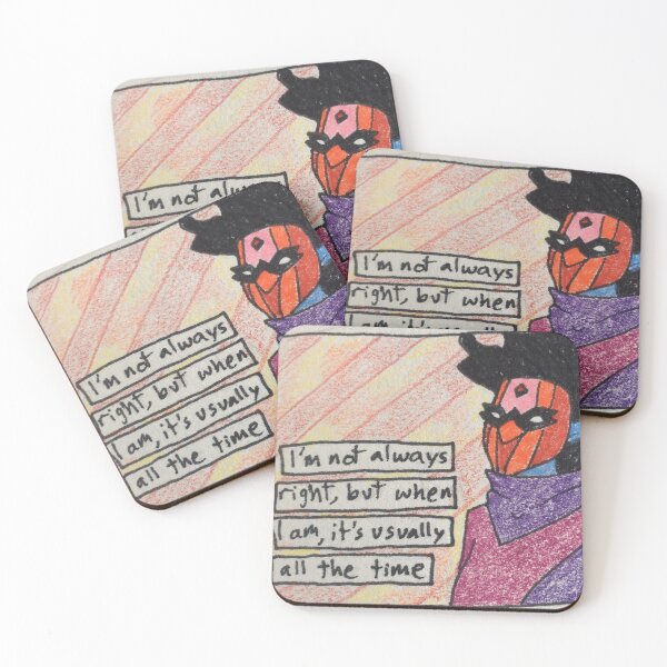Item preview, always right designed and sold by ErikinQuestion.