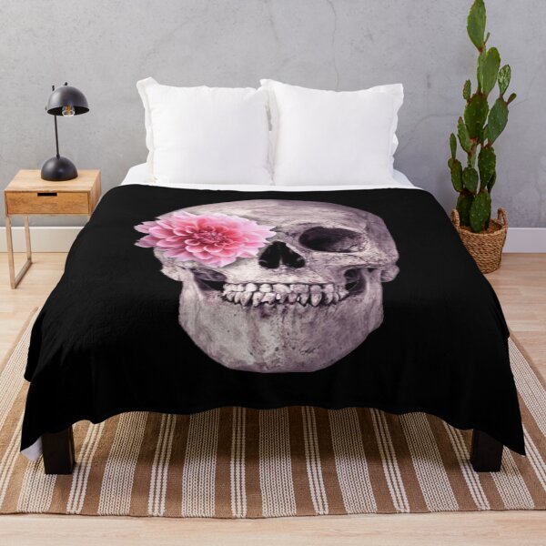 Item preview, Skull And Flower designed and sold by Lilith & Eve.
