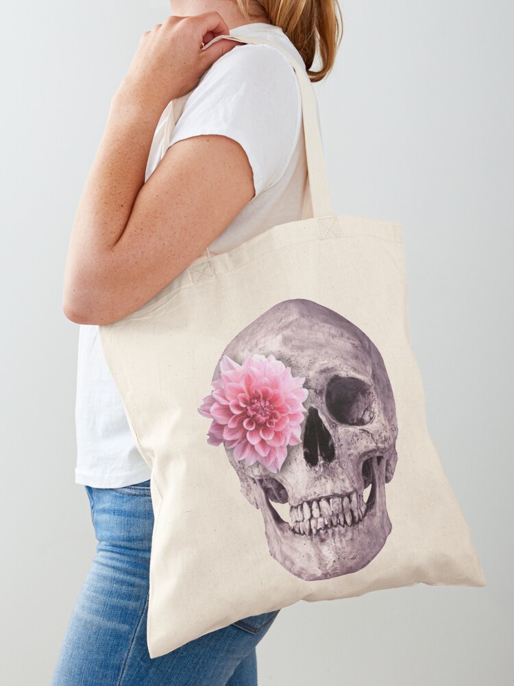 Skull And Flower | Tote Bag