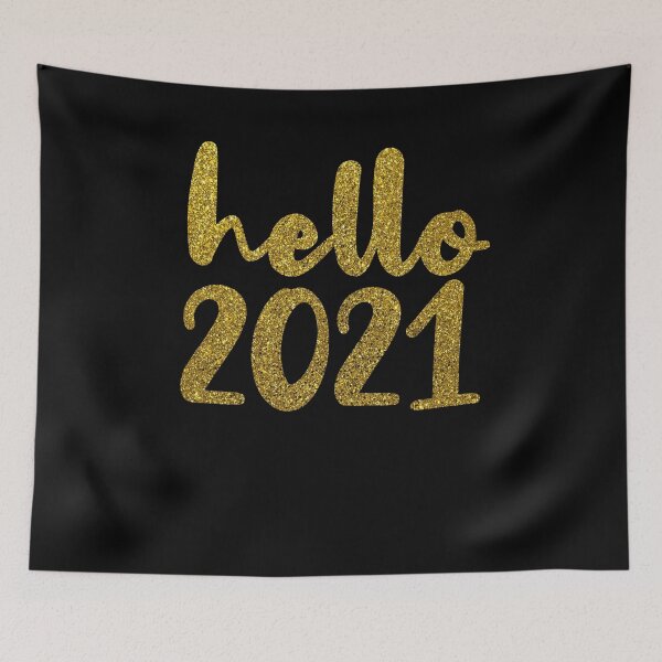 Item preview, hello 2021! designed and sold by EverythingKawai.