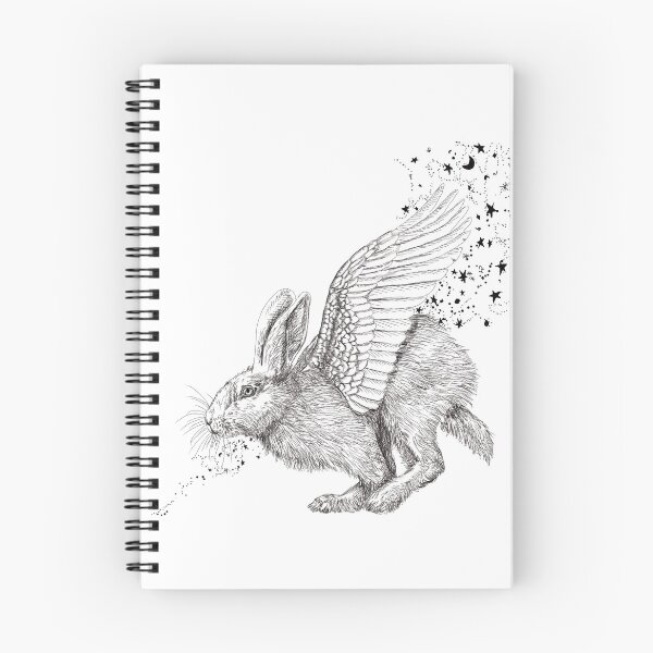 Aperçu de l'œuvre Art étoiles de lapin enchanté créée et vendue par Jennifer Ackerman.
