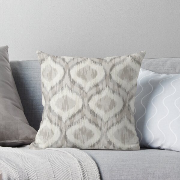 Item preview, Ogee Ikat Cream  designed and sold by Zohreh Designs.