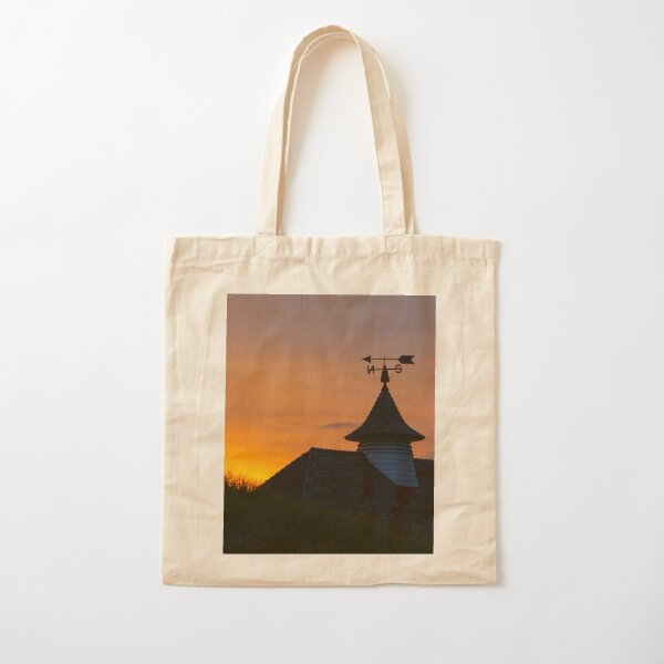 North South Weather Vane Cotton Tote Bag