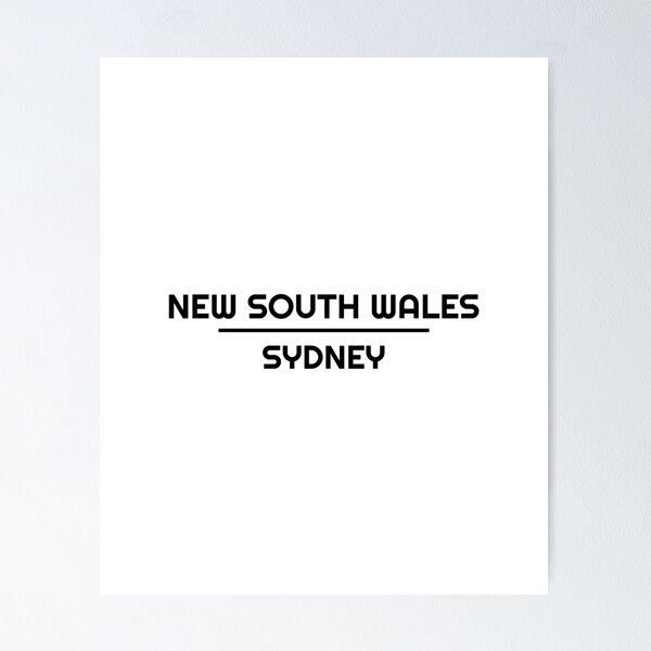 Item preview, New South Wales - Sydney - White designed and sold by retro87tee.
