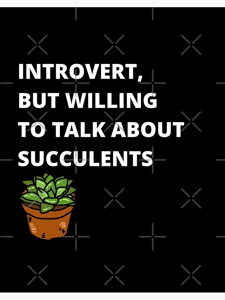 Indoor Plant Introvert Pin | Redbubble