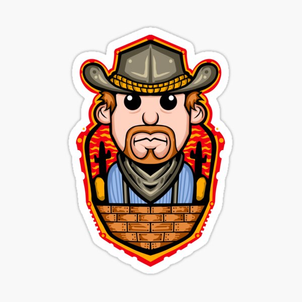 Red Dead Redemption 2 Arthur Morgan 5PCS Stickers for Art Bumper Cartoon  Anime Decor Home Funny