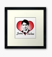 Justin Trudeau Framed Print