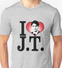 I Love Justin Trudeau Unisex T-Shirt