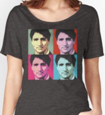 Justin Trudeau Pop Art Women's Relaxed Fit T-Shirt