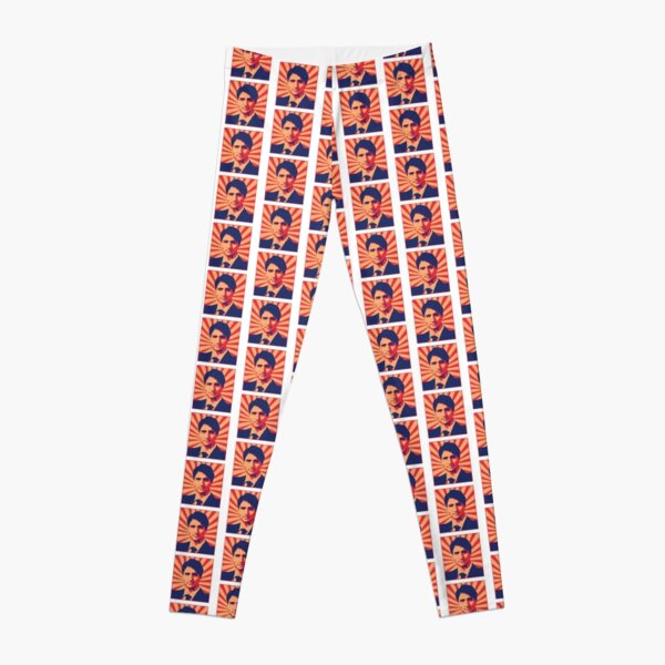 Justin Trudeau Propaganda Art Leggings