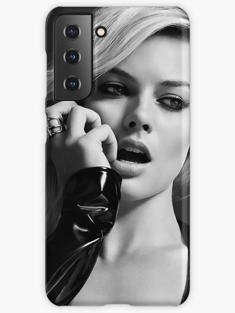 Margot Robbie Hot Sexy Hollywood Girl Fan Art Case Skin For Samsung Galaxy By Rockneverdies Redbubble