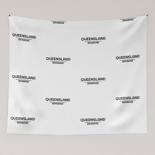 Item preview, Queensland - Brisbane - White designed and sold by retro87tee.