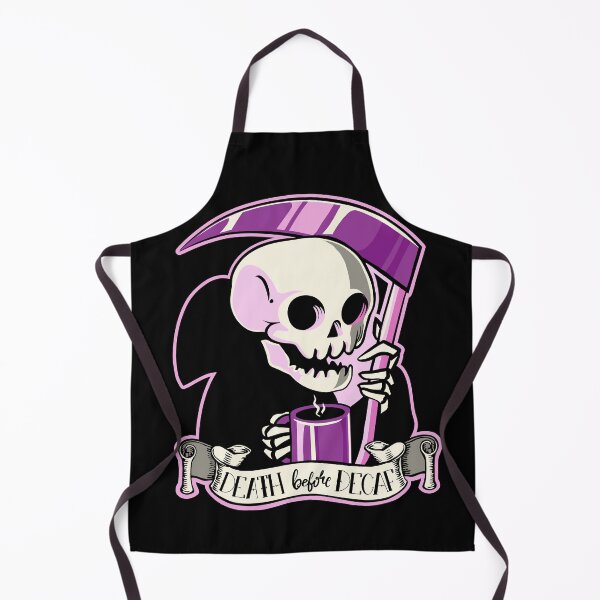 Item preview, Death before decaf designed and sold by x-trashpanda.