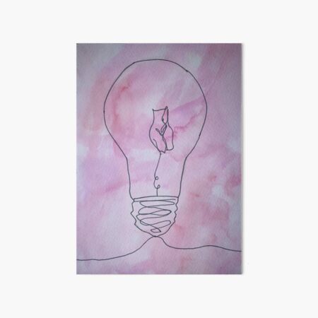 idea Art Board Print