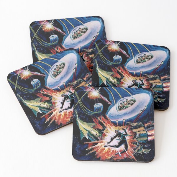 Item preview, Space Man - UFO Battle designed and sold by Comic-Feels.