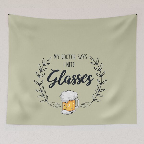Item preview, My Doctor Says I Need Glasses designed and sold by HappySchnapper.