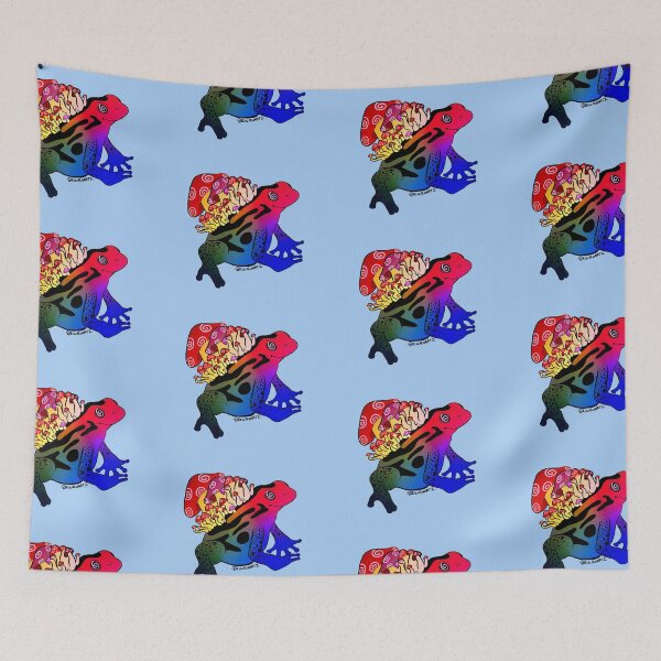 Item preview, funky frog designed and sold by rinquartz.