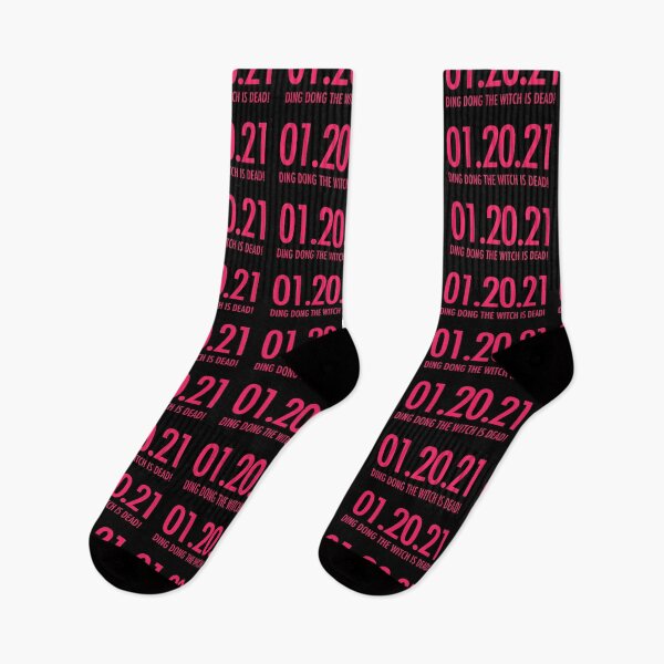 Item preview, Ding Dong the witch is dead 1/20/21 (fuschia) designed and sold by Thelittlelord.
