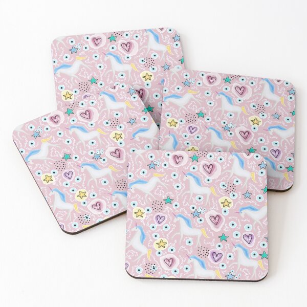 Item preview, Unicorn Illustration Pattern  designed and sold by MarcSabuncu.