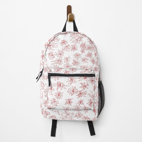 Item preview, floral, red on white designed and sold by dnparker.