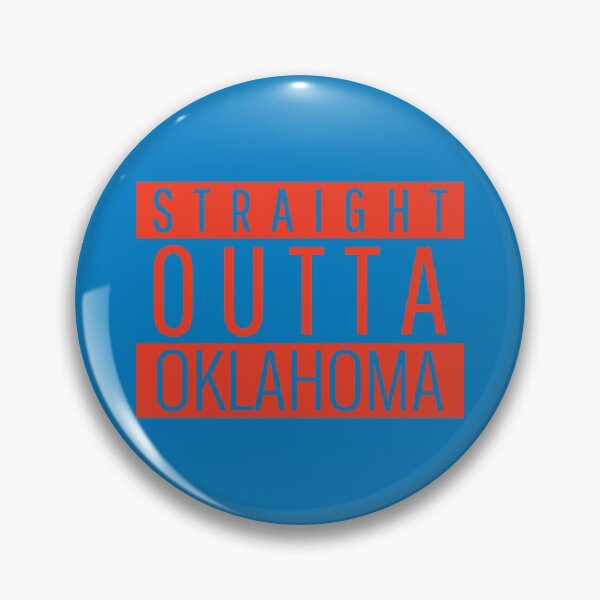 Item preview, Straight Outta Oklahoma Basketball designed and sold by ricknosis.