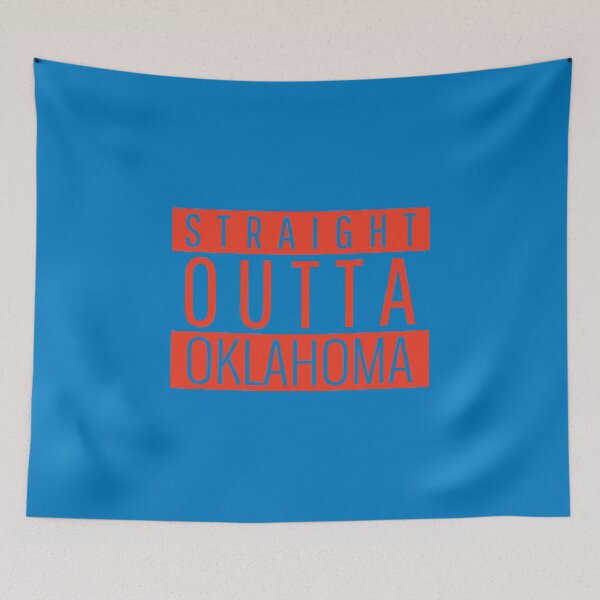 Item preview, Straight Outta Oklahoma Basketball designed and sold by ricknosis.