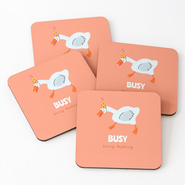 Item preview, Busy Doing Nothing - Birthday designed and sold by Lolas-Creations.