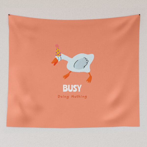 Item preview, Busy Doing Nothing - Birthday designed and sold by Lolas-Creations.