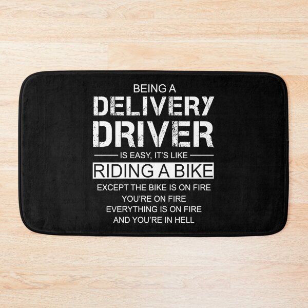 Item preview, Being A Delivery Driver Is Like Riding A Bike designed and sold by berryferro.