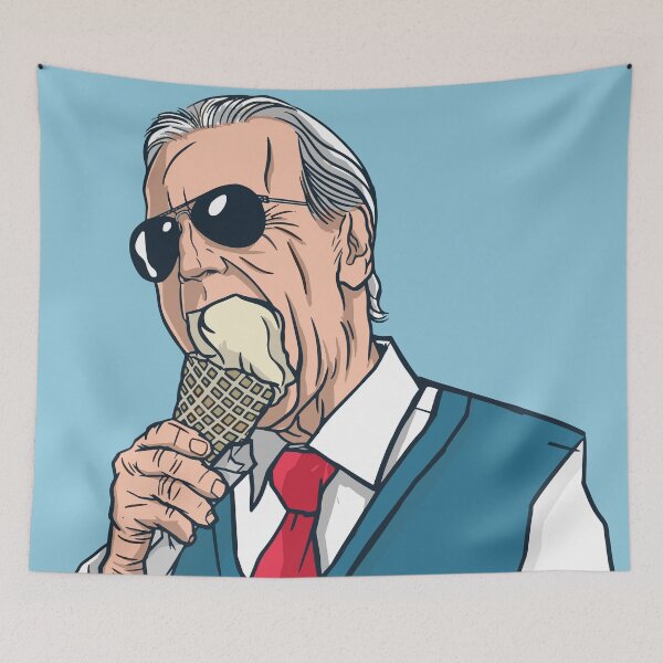 Item preview, President Joe Biden Eating Ice Cream designed and sold by SLAG-Creative.