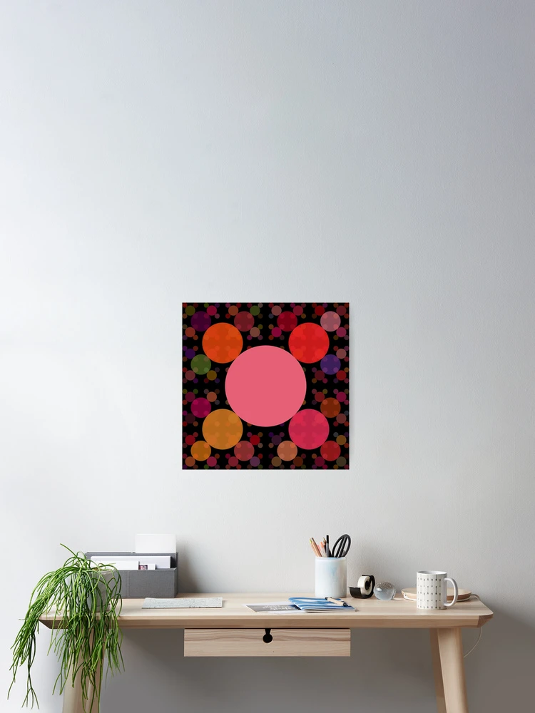 Thumbnail 2 of 3, Poster, Colorful pattern 2 designed and sold by Ederella.