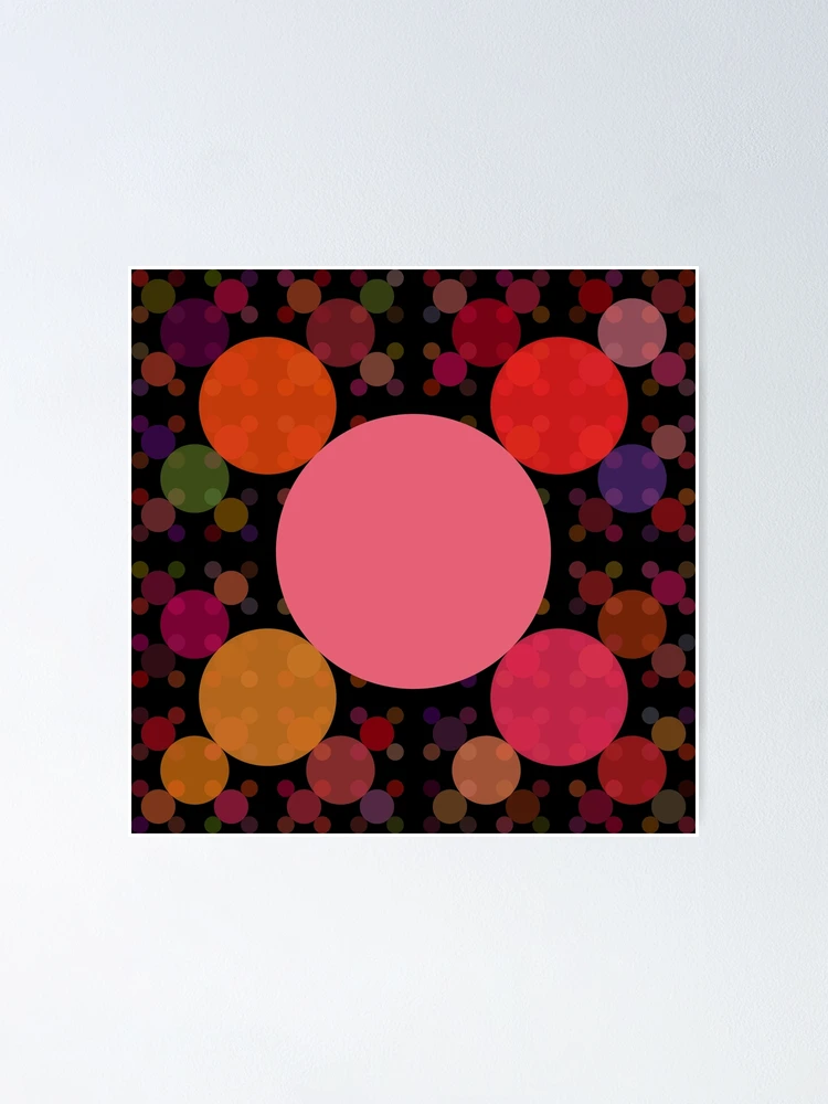 Thumbnail 1 of 3, Poster, Colorful pattern 2 designed and sold by Ederella.