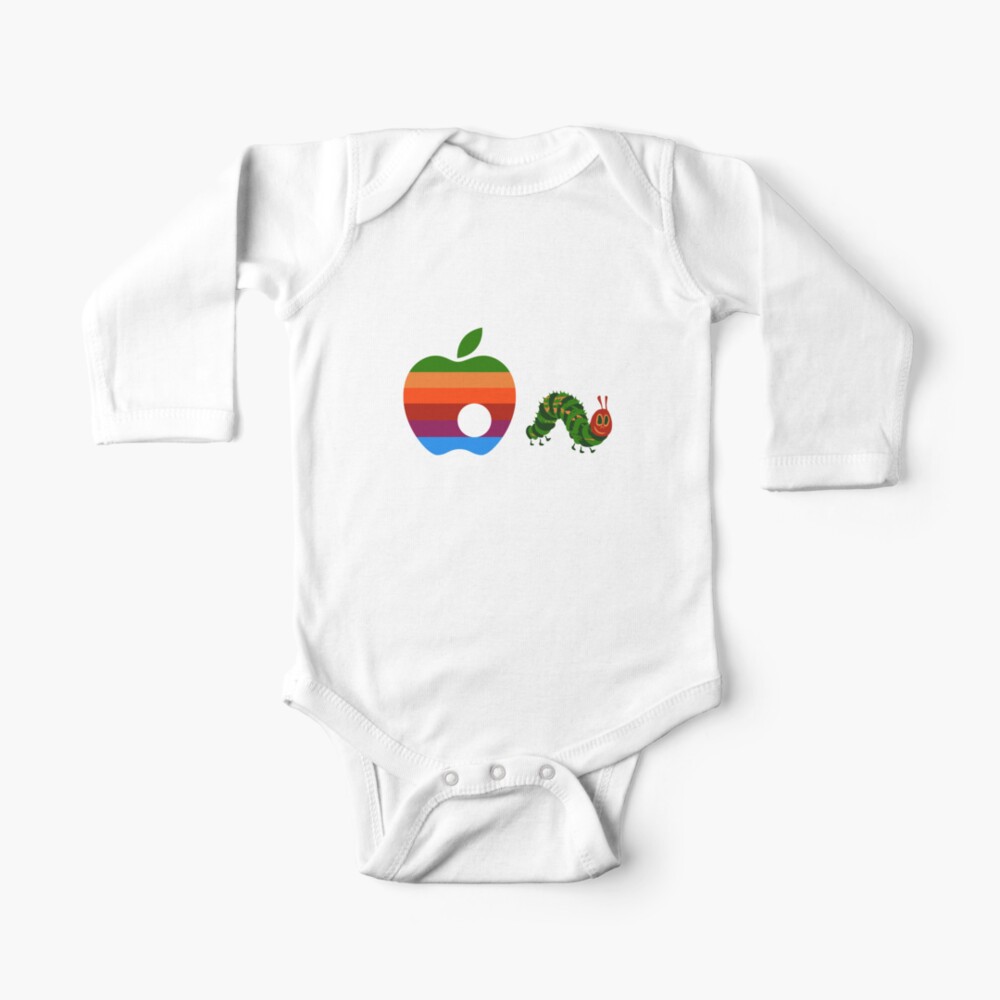 Very Hungry for Apple Baby One-Piece