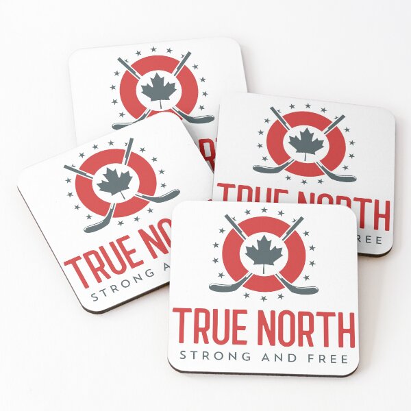 Item preview, True North Strong and Free Hockey Canada Maple Leaf designed and sold by Hockeyism.