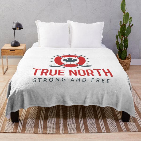 Item preview, True North Strong and Free Hockey Canada Maple Leaf designed and sold by Hockeyism.