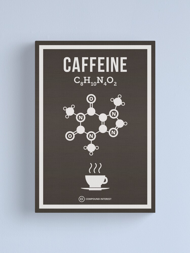 Alternate view of Caffeine Canvas Print