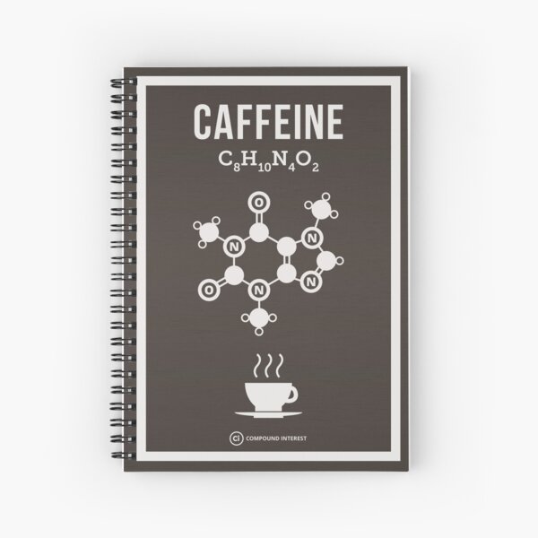 Caffeine Spiral Notebook