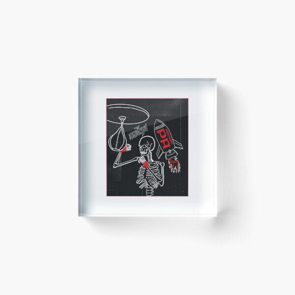 Item preview, Boxing Skeleton designed and sold by MORIANO TATTOOS.