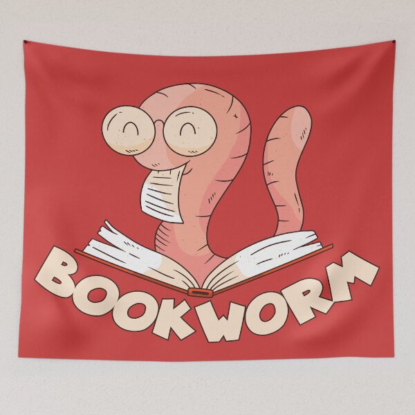 Item preview, Cute Bookworm designed and sold by SLAG-Creative.