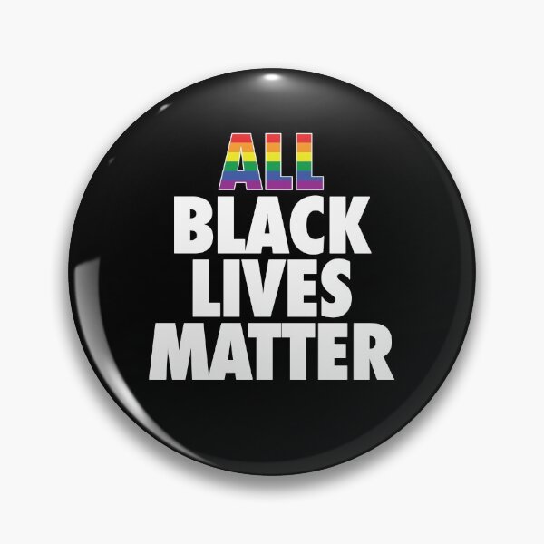 Item preview, All Black Lives Matter LGBTQ Solidarity Social Justice designed and sold by SixforSix.