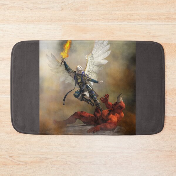 Item preview, Archangel Michael Defeating Satan designed and sold by Daniel Eskridge.