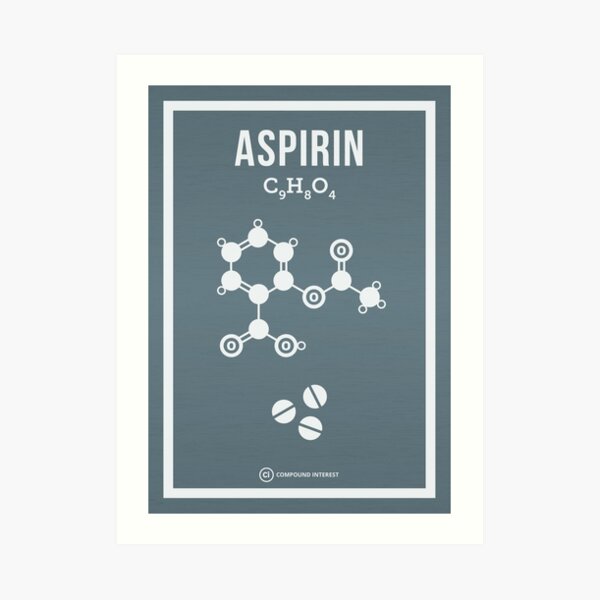 Aspirin Art Print