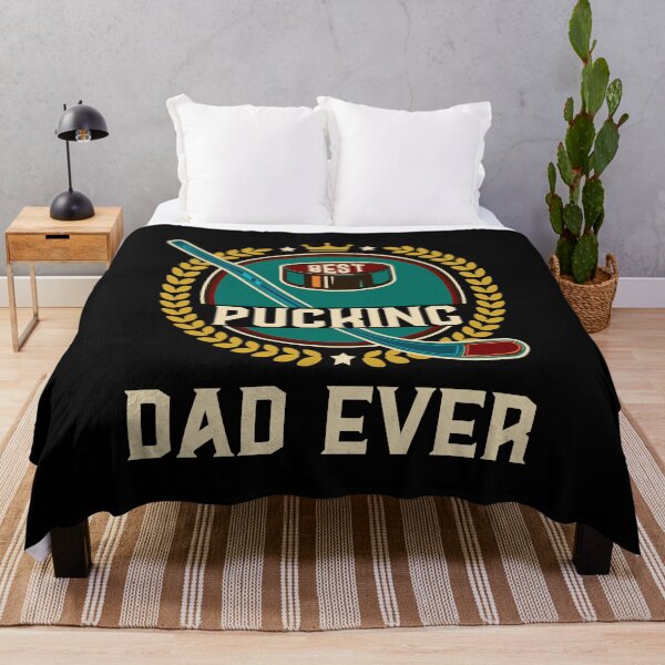 Item preview, Best Pucking DAD ever Vintage Retro Fathers Day Gift Hockey designed and sold by BaseStore.
